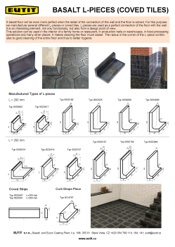 Coved tiles