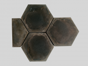 Hexagonal pavement