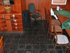 Floor in pub